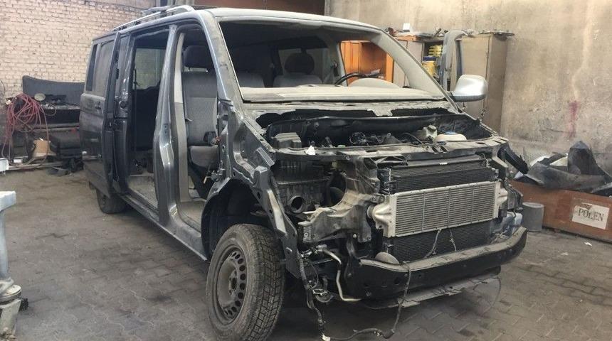 Hacizli Ticari Araç Şasi Numarası Değiştirilirken Bulundu