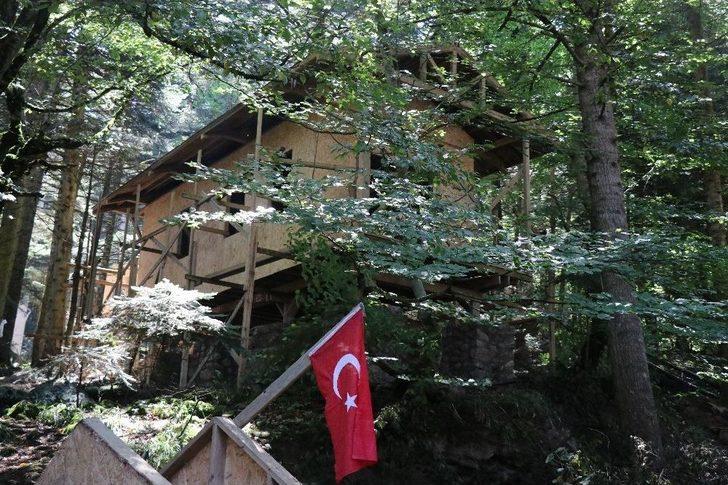 Doğayla Uyumlu 25 Bungalov Ev Gölcük’e Yerleştirildi G3