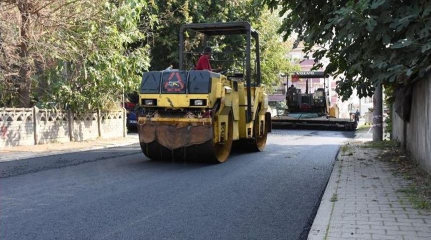 Yeni Sanayi Çarşısı Asfaltlama Çalışması Başladı