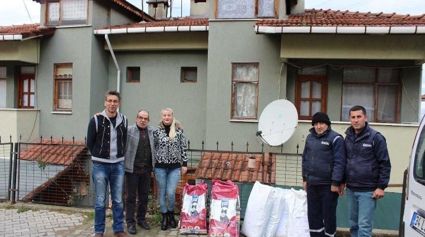 B&uuml;y&uuml;kşehir&rsquo;den Sokak Hayvanları İ&ccedil;in Mama Yardımı