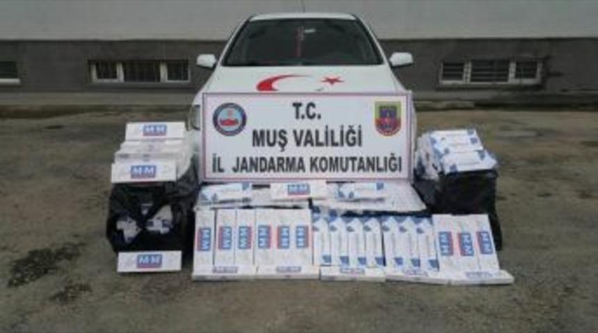 Muş&rsquo;ta Ka&ccedil;ak Sigara Operasyonu
