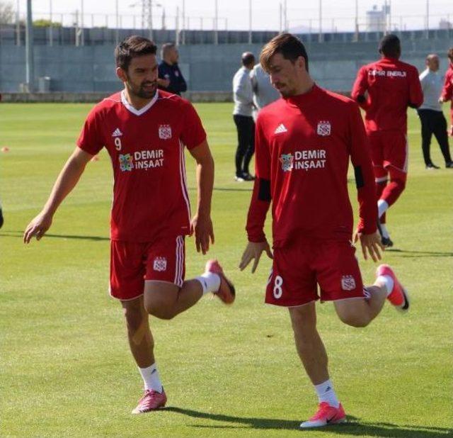 Demir Grup Sivasspor, Antalyaspor Hazırlıklarını Sürdürdü