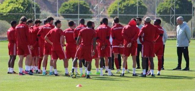 Demir Grup Sivasspor, Antalyaspor Hazırlıklarını Sürdürdü