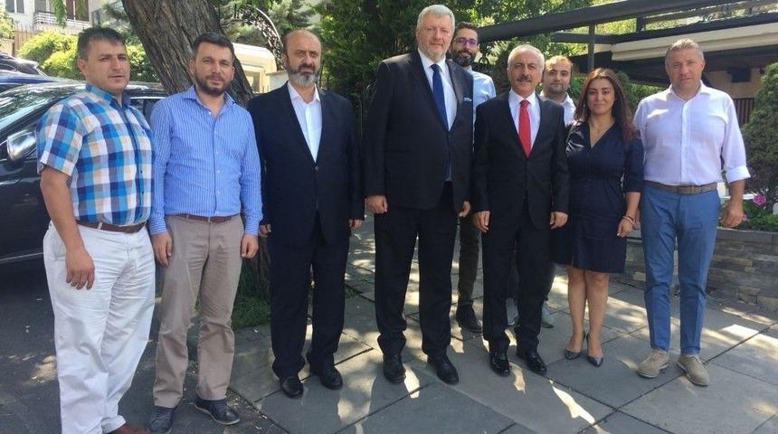 Başkan G&uuml;l, Avrupa Birliği Delegasyon Y&ouml;neticileriyle Bir Araya Geldi