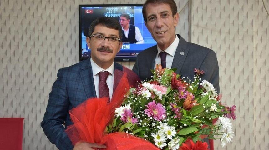 Başkan &Ccedil;elik&rsquo;ten Mhp&rsquo;li &Ouml;zten&rsquo;e &rsquo;milli Mutabakat&rsquo; Ziyareti