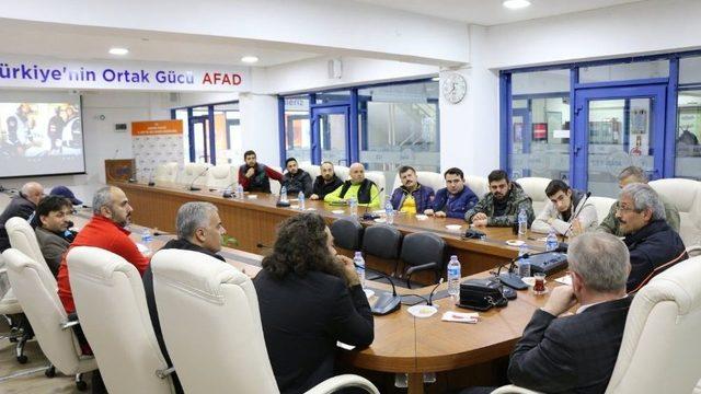 Afad’ta Acil Durum Stk’ları İle Değerlendirme Toplantısı Yapıldı