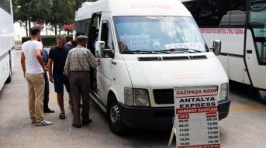 Antalya Gazipaşa Arasında Ekspres Hat