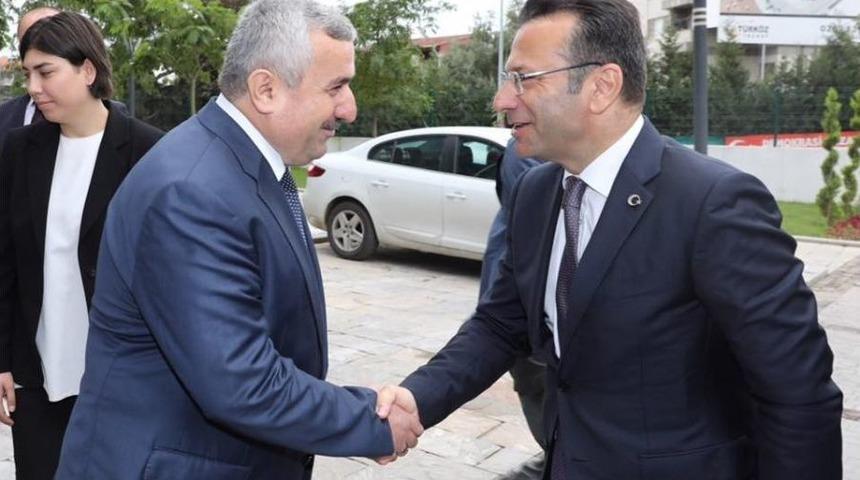 Vali Aksoy, Başkan Baran&rsquo;ı Ziyaret Etti