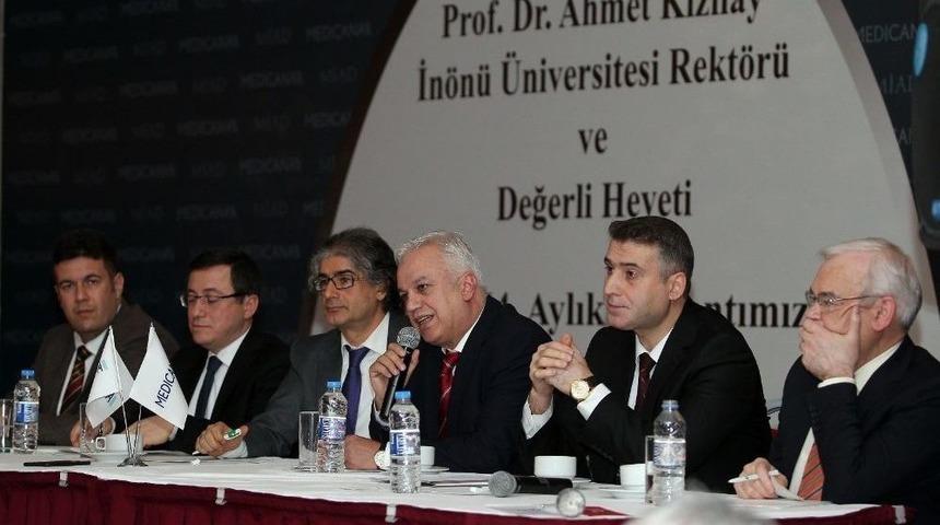 Rekt&ouml;r Kızılay, Miad Toplantısına Katıldı