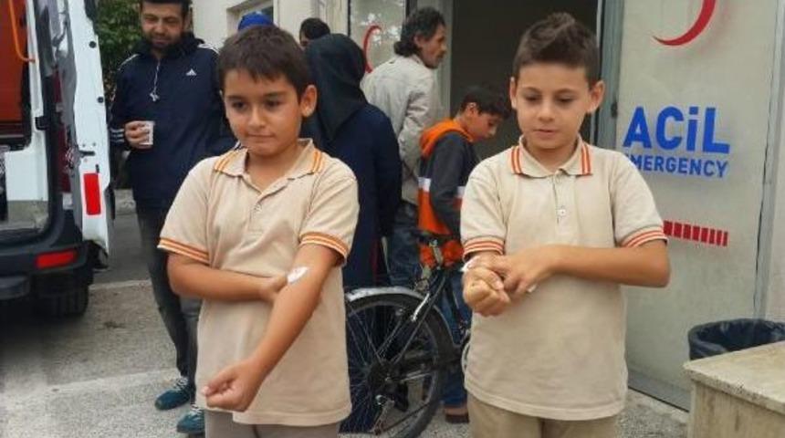 Teneff&uuml;ste &Ouml;ğrencileri Arı Soktu