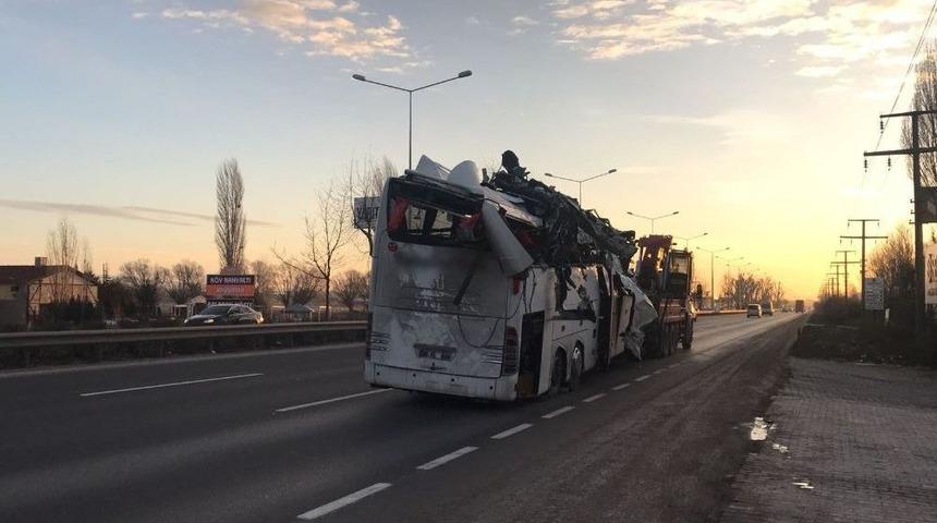 Eskişehir&rsquo;de Yaşanan Kazaya İlişkin Tur Şirketinden Sosyal Medyadan A&ccedil;ıklama