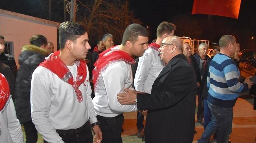 Başkan Albayrak, Asker Uğurlama T&ouml;renine Katıldı