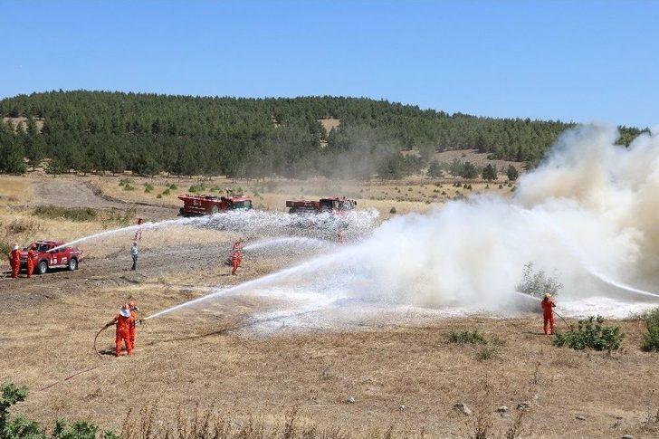 Orman Yangın Tatbikatı Gerçeği Aratmadı G1