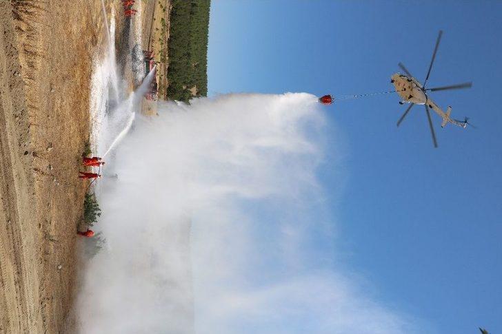 Orman Yangın Tatbikatı Gerçeği Aratmadı G3