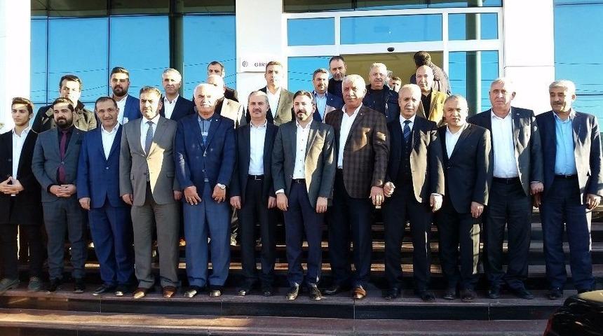 Milletvekilleri Başkan Uslu&rsquo;yla Bir Araya Geldi