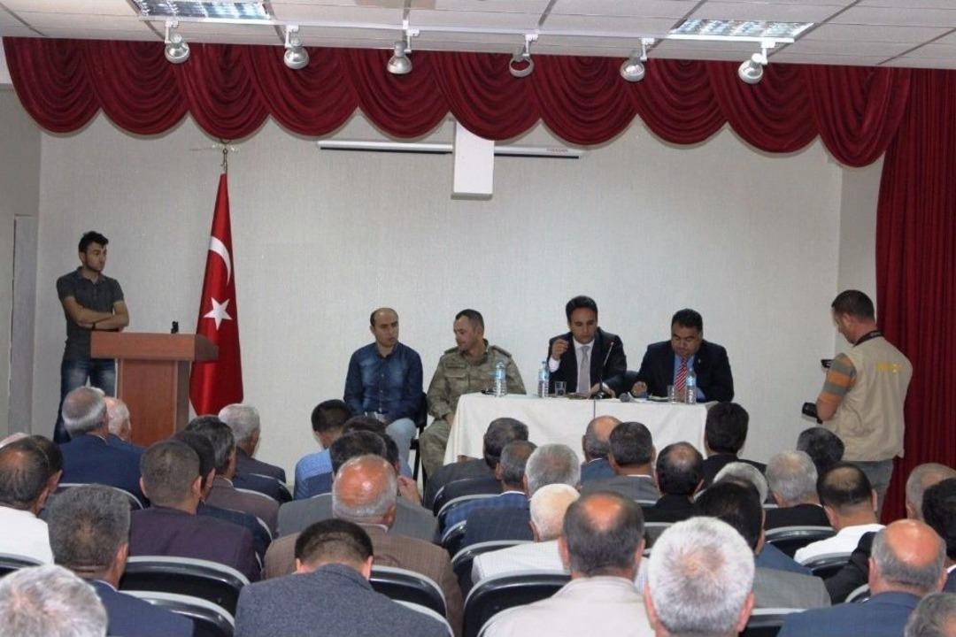 &Ccedil;aldıran&rsquo;da Aylık İstişare Toplantısı