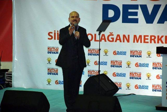 Bakan Soylu Siirt’te