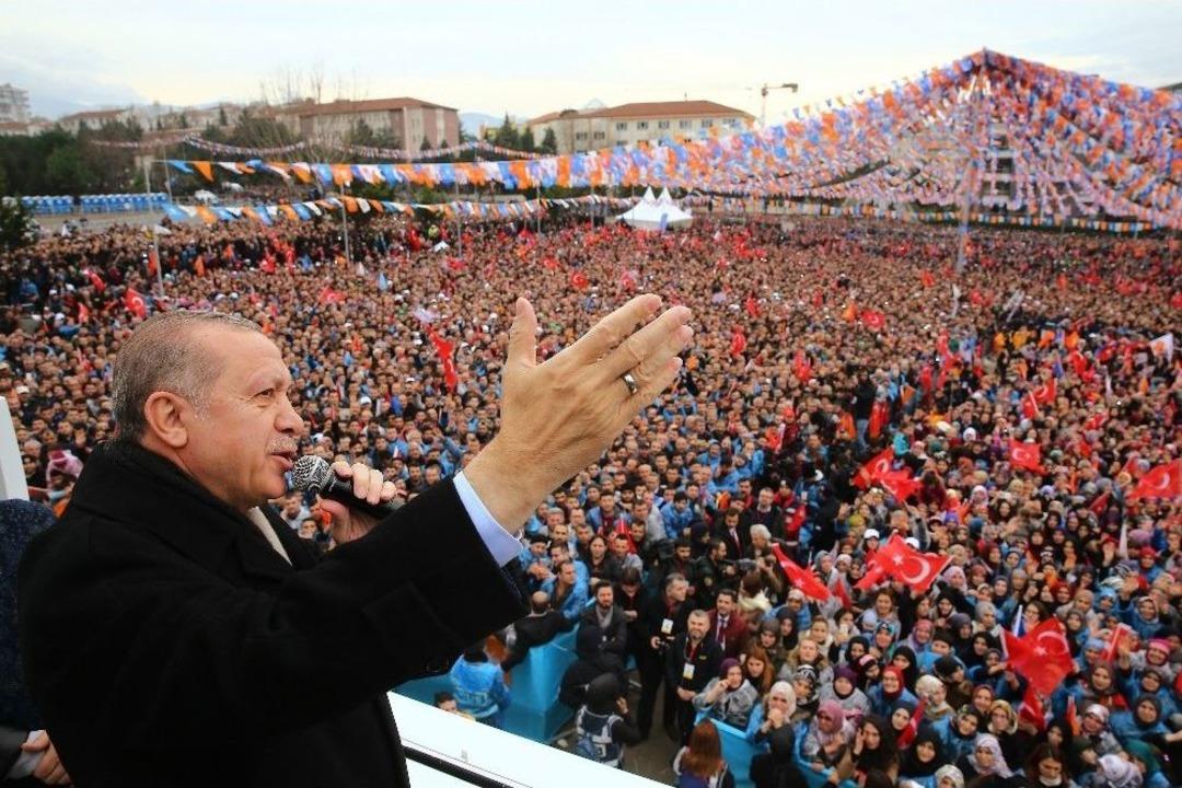 Erdoğan&rsquo;dan Bursa Teşkilatlarına Yeni Hedef