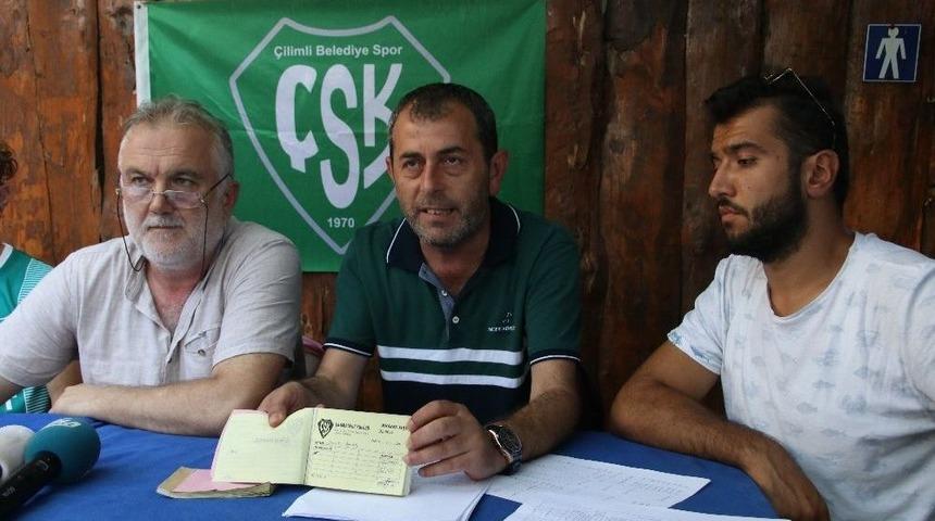 &Ccedil;ilimli Belediyespor&rsquo;dan Kupayı &Ccedil;alan Kaleci Hakkında A&ccedil;ıklama