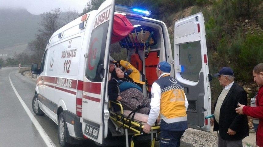 Isparta&rsquo;da Trafik Kazası: 1 Yaralı