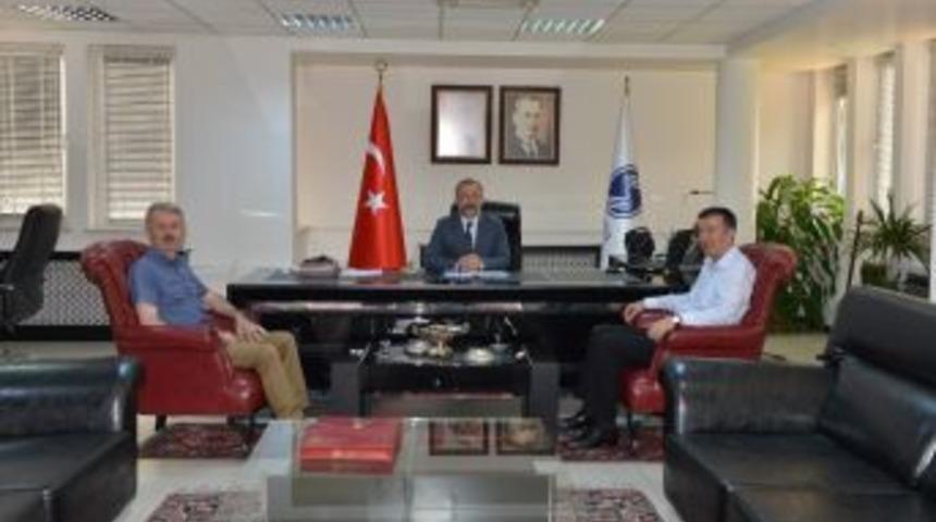 Hasan Ali &Ccedil;elik&rsquo;ten Rekt&ouml;r Savaşan&rsquo;a Ziyaret