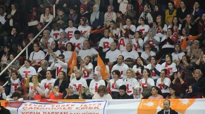 Ak Parti &Ccedil;anakkale 6&rsquo;ncı Olağan İl Kongresi Yapıldı (1)