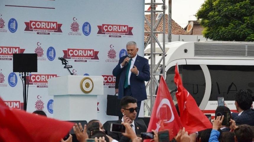 Başbakan Yıldırım: "t&uuml;rkiye&rsquo;ye D&uuml;şmanlık Edenler De 10 Kere D&uuml;ş&uuml;ns&uuml;n"