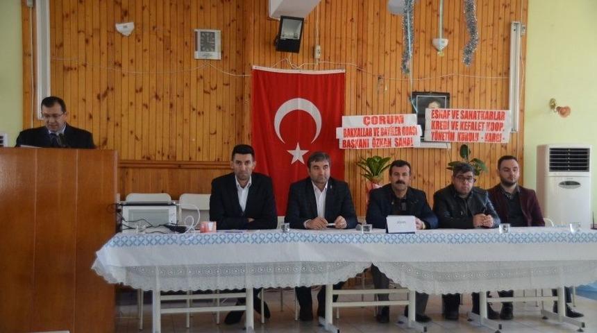 Fevzi Bilgin Kargı Esnaf Odası Başkanlığına Se&ccedil;ildi