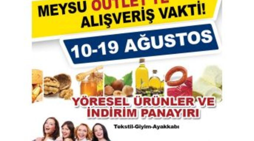 Y&ouml;resel &Uuml;r&uuml;n Ve İndirim Panayırı Meysu Outlet&rsquo;te Başlıyor