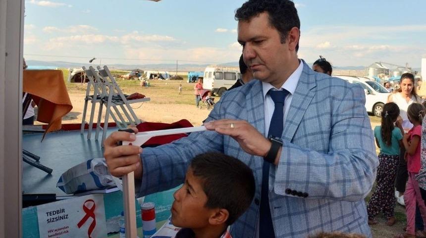 İl Sağlık Müdürlüğünden Tarım İşçileri Projesi