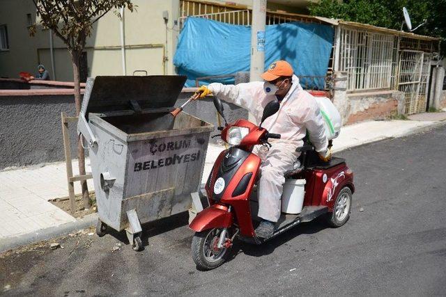 Çorum’da Vektörel Mücadele Çalışmaları Aralıksız Sürdürüyor