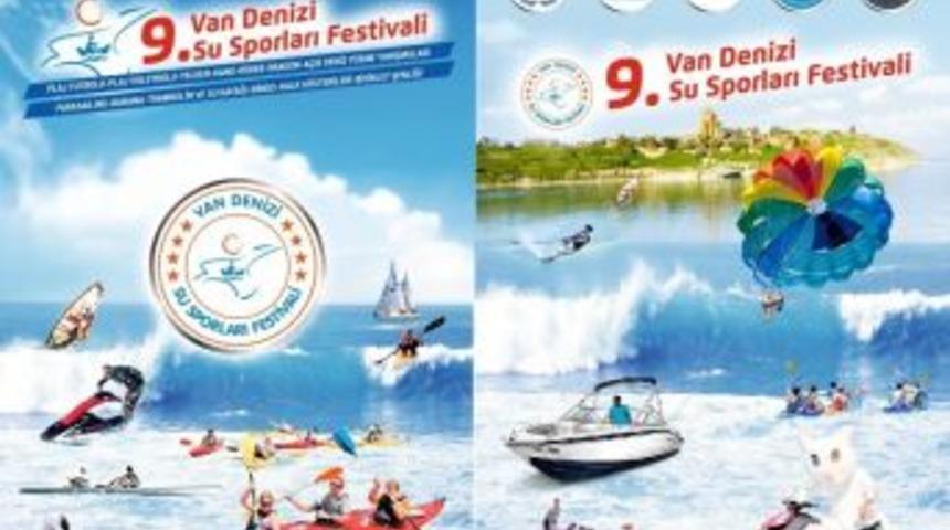 9. Van Denizi Su Sporları Festivali Başlıyor