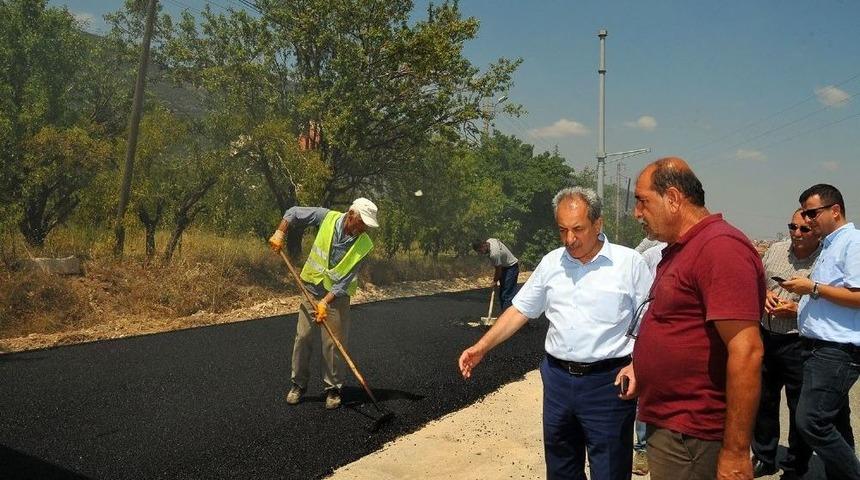 Akşehir’de Asfaltlama Seferberliği