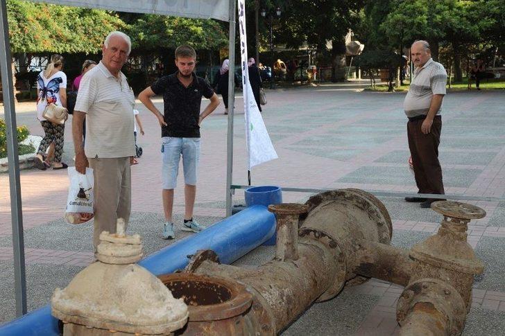 Turgutlu’da Su Kesintilerine Sebep Olan Eski Vana Sergilendi G1