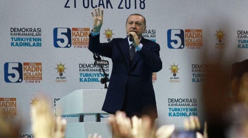 Erdoğan: "bursa&rsquo;yı Şaha Kaldırmadan Bize Dinlenmek Haramdır"