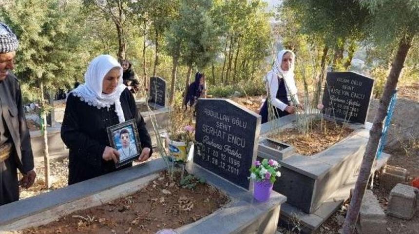 Uludere'de Ailelerin Mezarlık Ziyareti 300 Haftadır S&uuml;r&uuml;yor