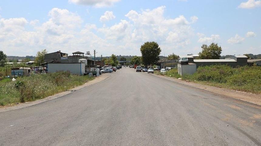 Karasu Sanayi Caddesi Yenilendi