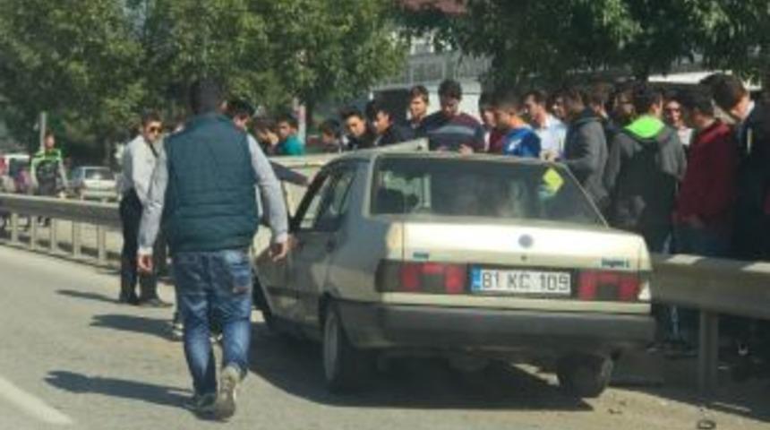 D-655 Karayolunda Kaza: 1 Yaralı