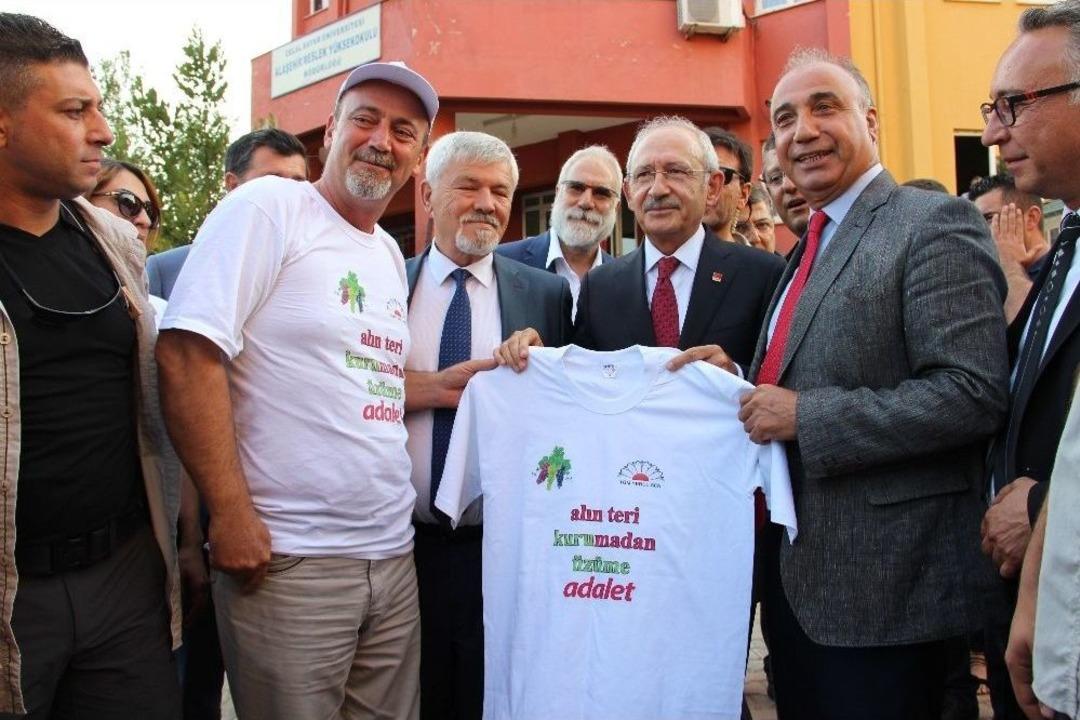 Kılı&ccedil;daroğlu &Uuml;z&uuml;m &Ccedil;alıştayından Ayrıldı