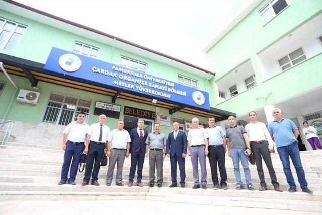 Çardak Organize Sanayi Bölgesi Myo’nun Tabelası Asıldı