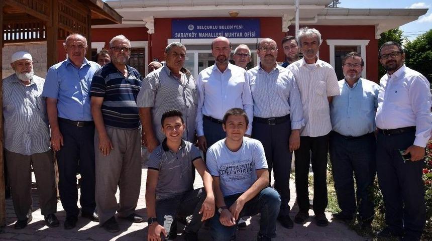 Başkan Pekyatırmacı, Muhtarlarla Bir Araya Geldi