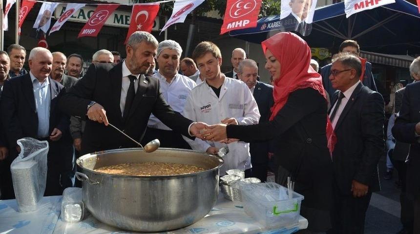 Mhp&rsquo;den Aşure Hayrı