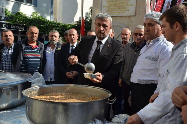 Mhp’den Aşure Hayrı