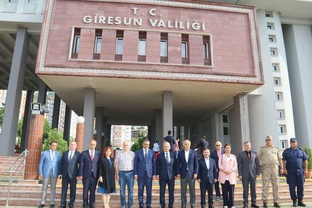 Ulaştırma Ve Altyapı Bakanı Turhan, Giresun’da