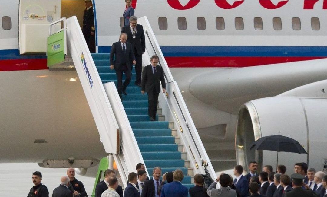 Vladimir Putin Ankara&rsquo;da