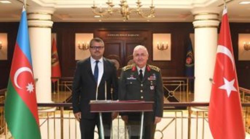 Azerbaycan&rsquo;ın Ankara B&uuml;y&uuml;kel&ccedil;isi İbrahim, Orgeneral G&uuml;ler&rsquo;i Ziyaret Etti