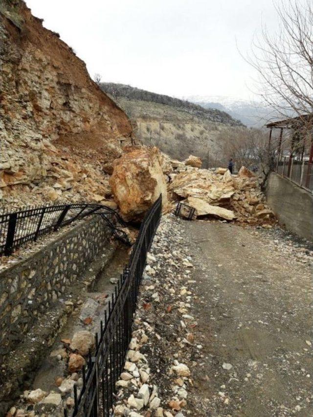 Adıyaman’da Heyelan