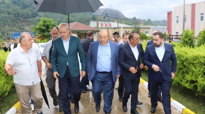 Kurtulmuş Ve Kıran Sel B&ouml;lgesini Gezdi