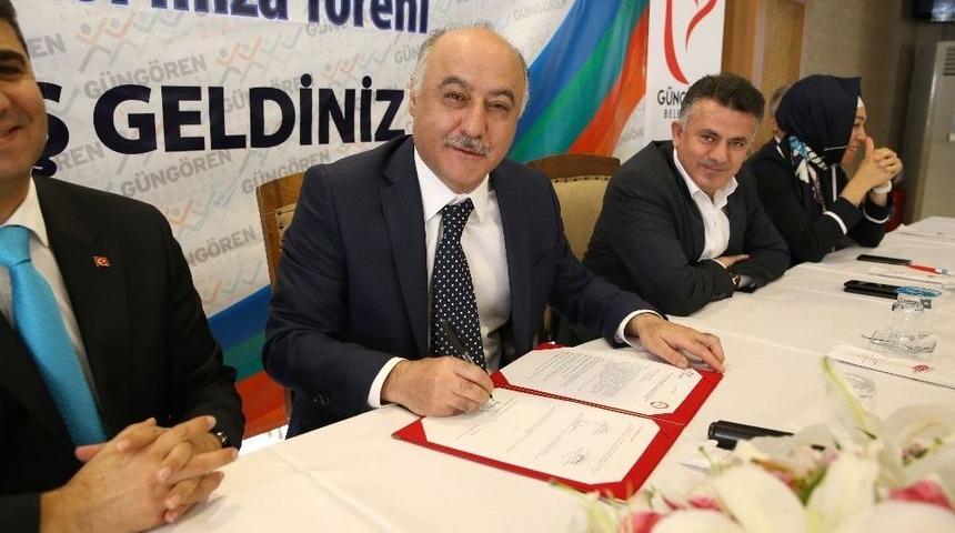 G&uuml;ng&ouml;ren Ligi İ&ccedil;in İmzalar Atıldı