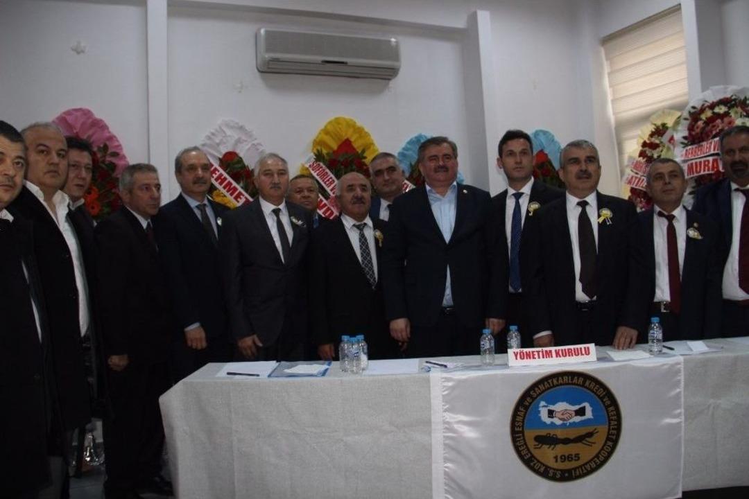 Esnaf Kefalet Kongresinde Tezel G&uuml;ven Tazeledi